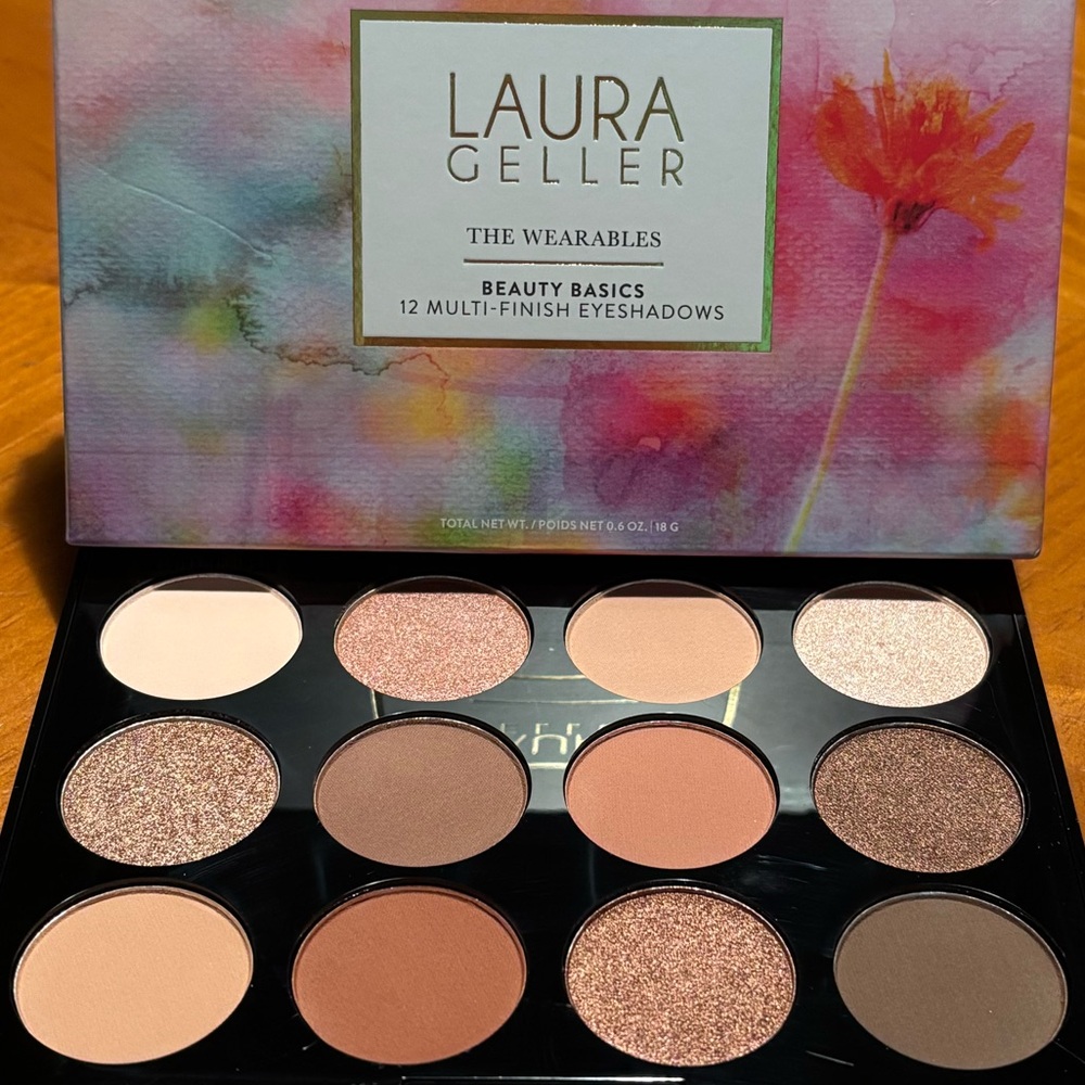 Laura Geller The Wearables Beauty Basics 12 Multi-Finish Eyeshadows Palette